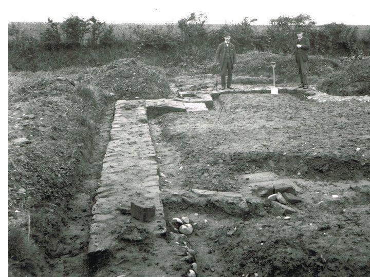 A photo of Joseph Robinson unearthed the remains of a Roman temple