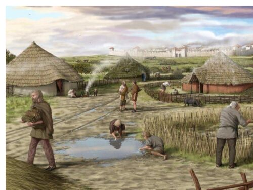 Artist’s Impression of Maryport’s Roman Settlement