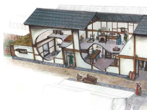 Image source, Hadrian’s Wall Trust The stone strip building is believed to have been built at about 200 AD and had three main rooms. Archaeologists are still unsure what it would have been used for.